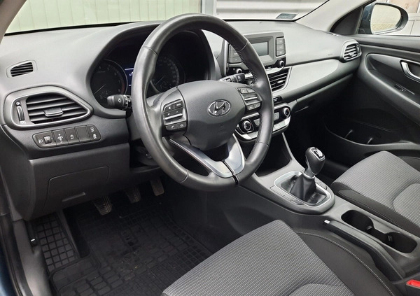 Hyundai I30 cena 65900 przebieg: 62958, rok produkcji 2022 z Dobiegniew małe 379